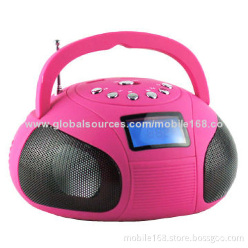 Wireless portable stereo mini Hi-Fi Bluetooth speaker, Jam-box style, outdoor sub-woofer loudspeaker